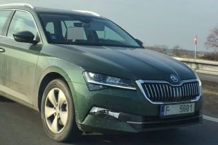 В Чехии засветилась обновленная Skoda Superb
