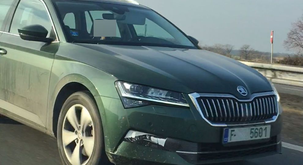 В Чехии засветилась обновленная Skoda Superb