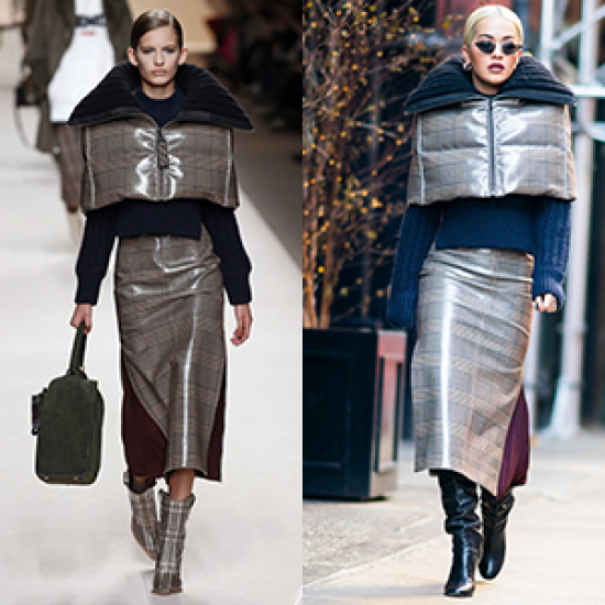 Кто лучше смотрится в наряде от Fendi?