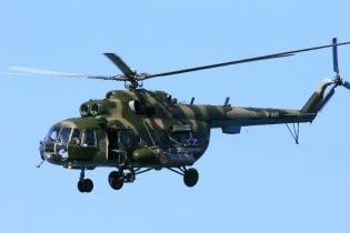 В Африке неизвестные обстреляли российский военный вертолет Ми-8
