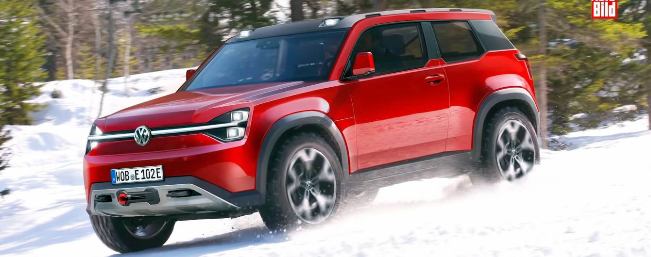 Volkswagen представив тизер електрокросовера T-Rug