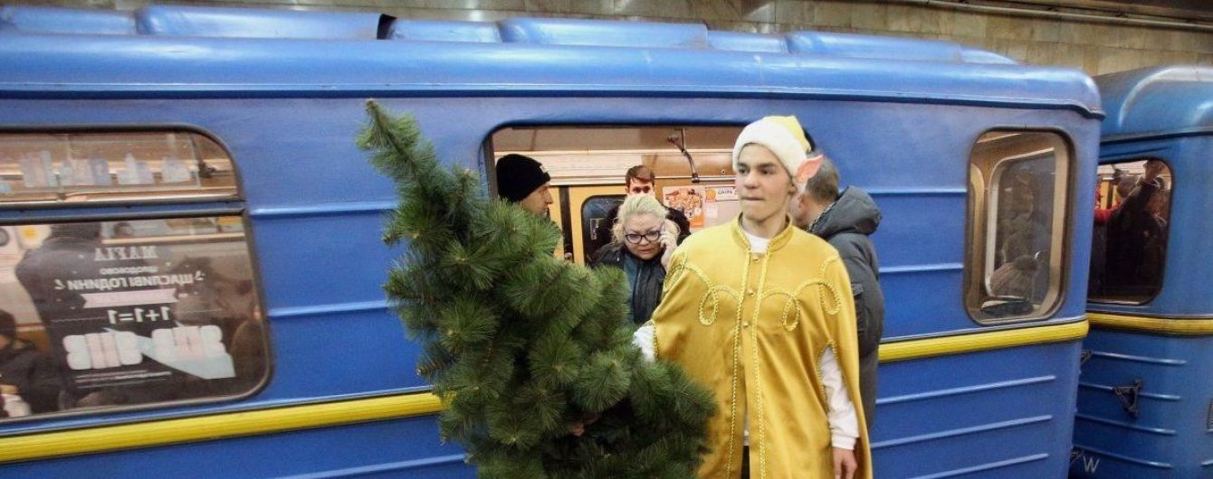 Киевский метрополитен продлит работу в новогоднюю ночь
