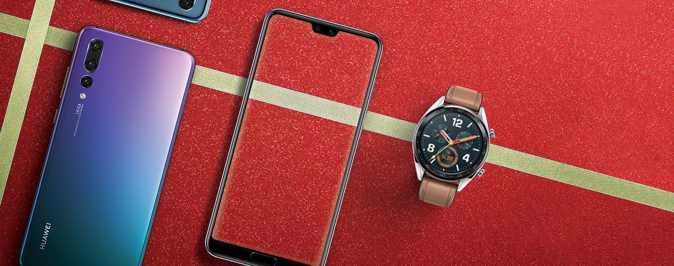 Суперцены на камерофоны со смарт-часами Huawei: эмоциональный подарок по крутой стоимости