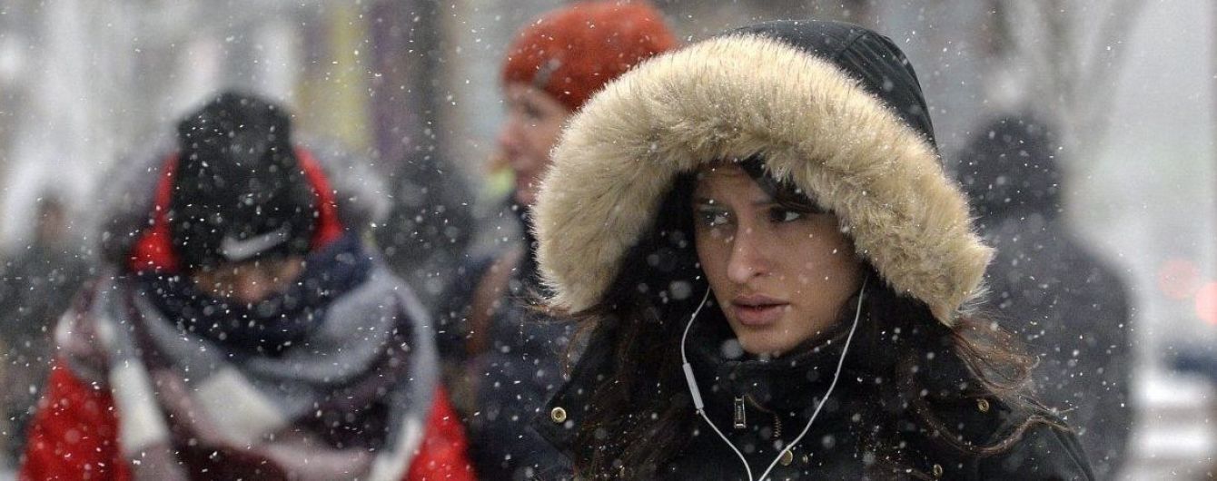 Погода на 1 січня: в Україні буде дощ з мокрим снігом