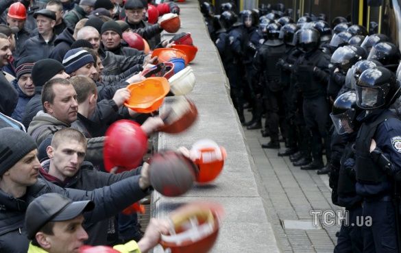 протести шахтарів у Києві_4