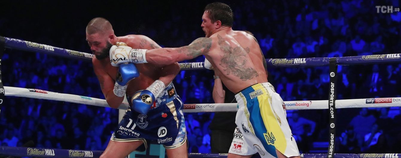 Усик нокаутував Белью та зберіг чотири чемпіонські пояси