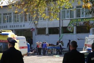 В окупованому Криму студенти повернулися в крило коледжу в Керчі, яке вціліло після стрілянини в жовтні