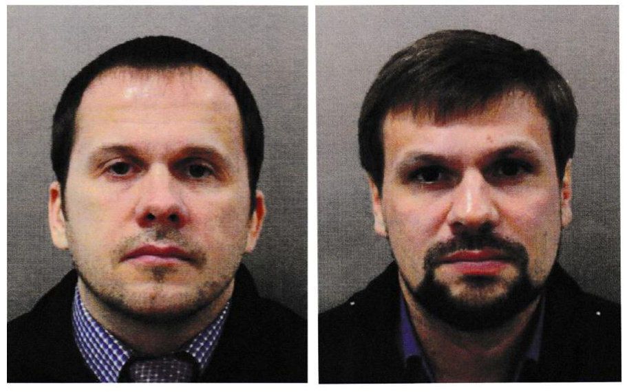 Олександр Петров, Руслан Боширов, ГРУ, замах на Скрипаля, Скрипаль