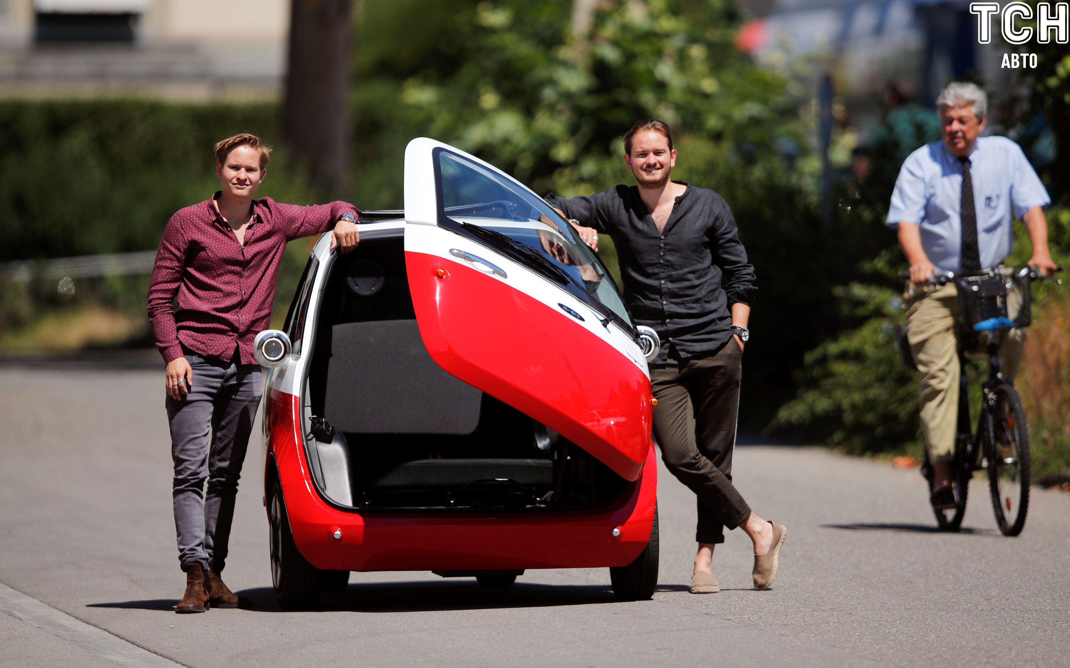 Сітікар, електромобіль Swiss Microlino AG, презенація у Швеції_3