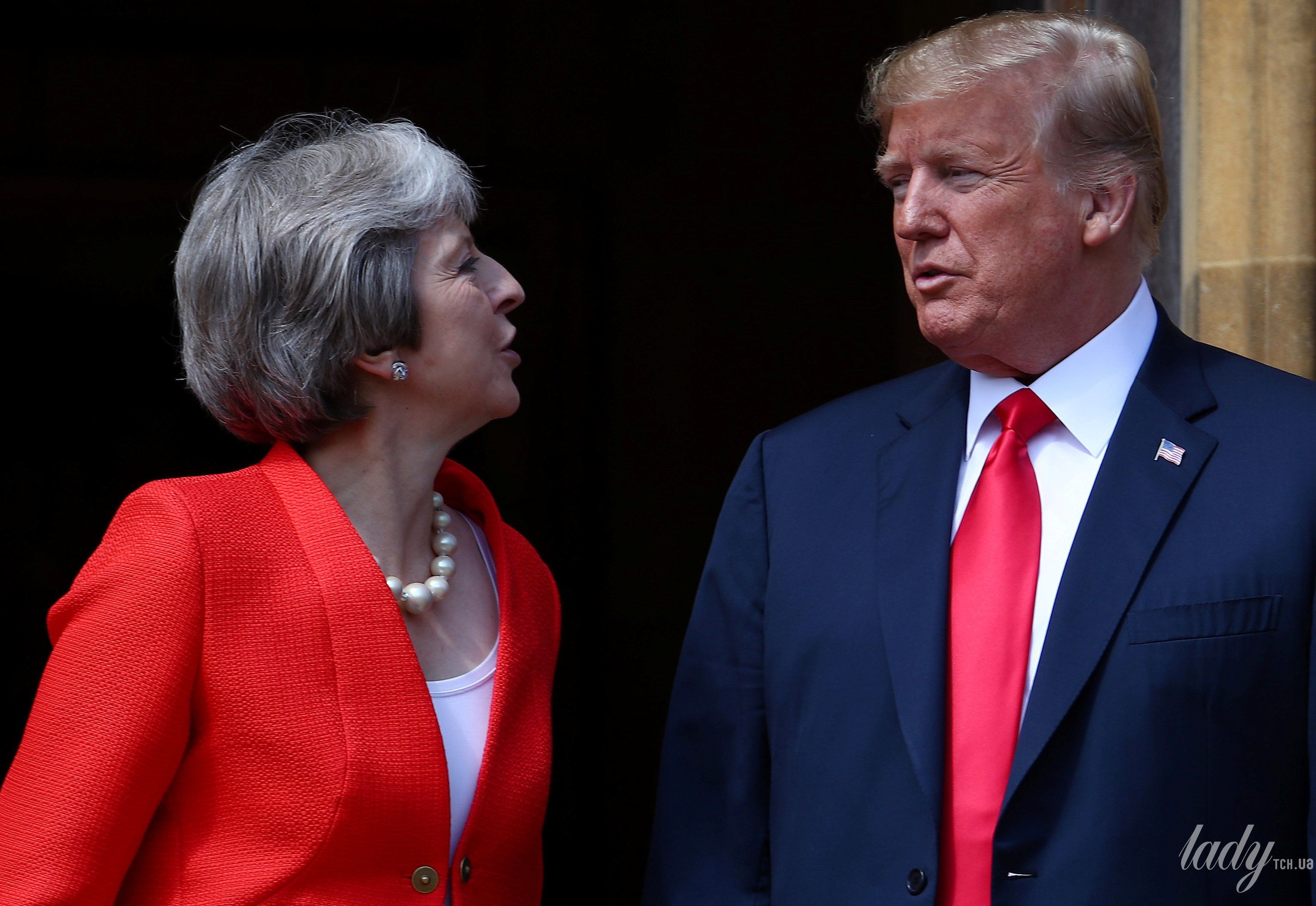 Тереза Мэй и Дональд Трамп_2