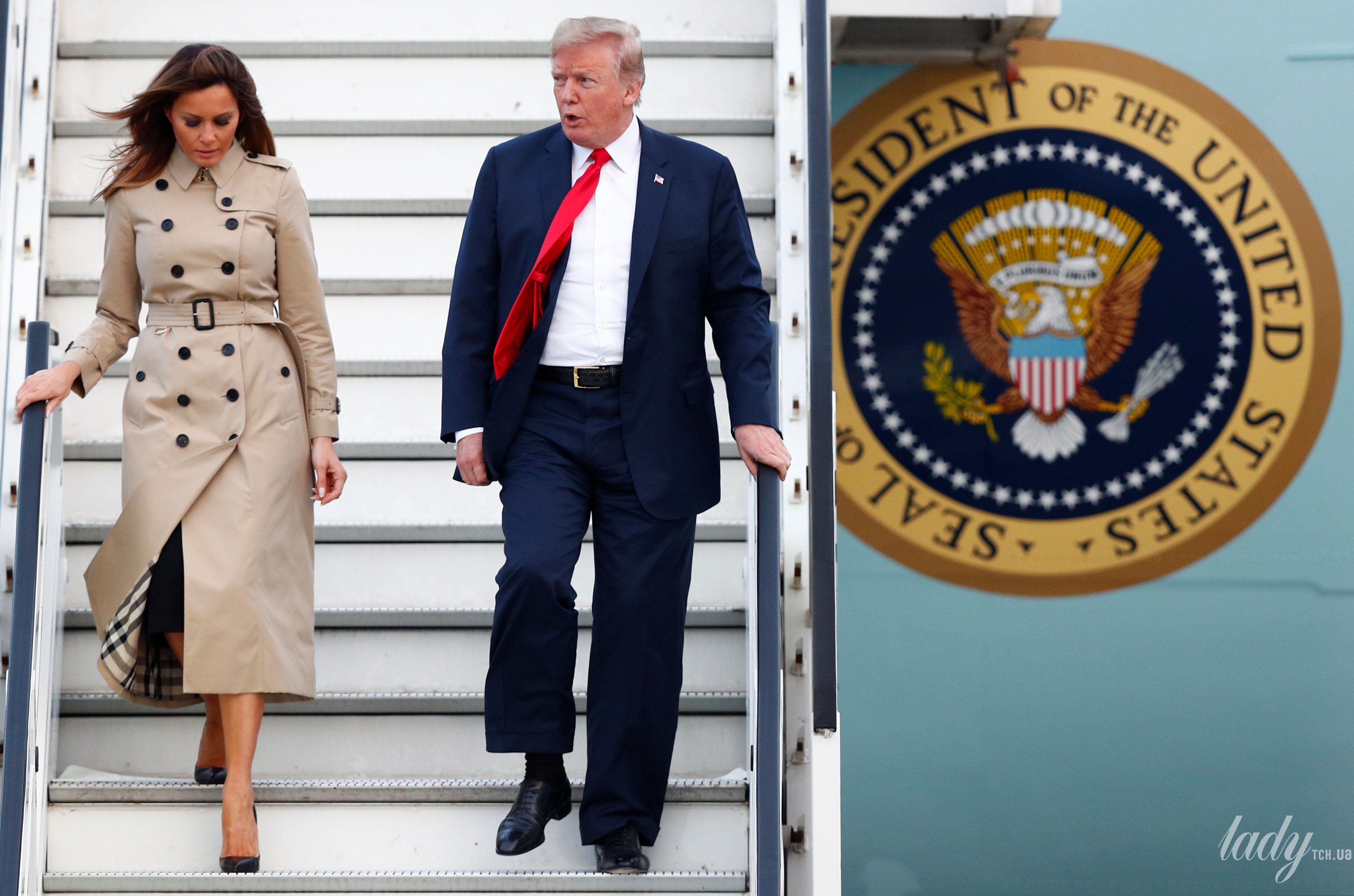 Мелания Трамп и Дональд Трамп_6