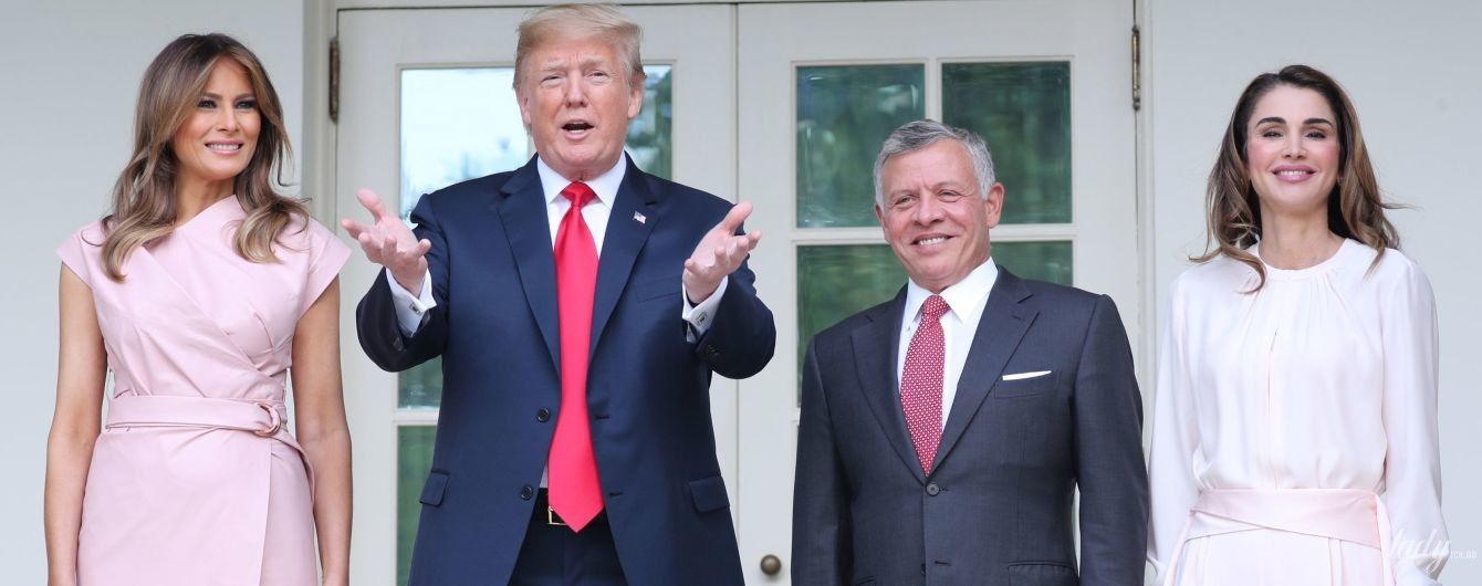 Битва эффектных образов: Мелания Трамп vs королева Рания