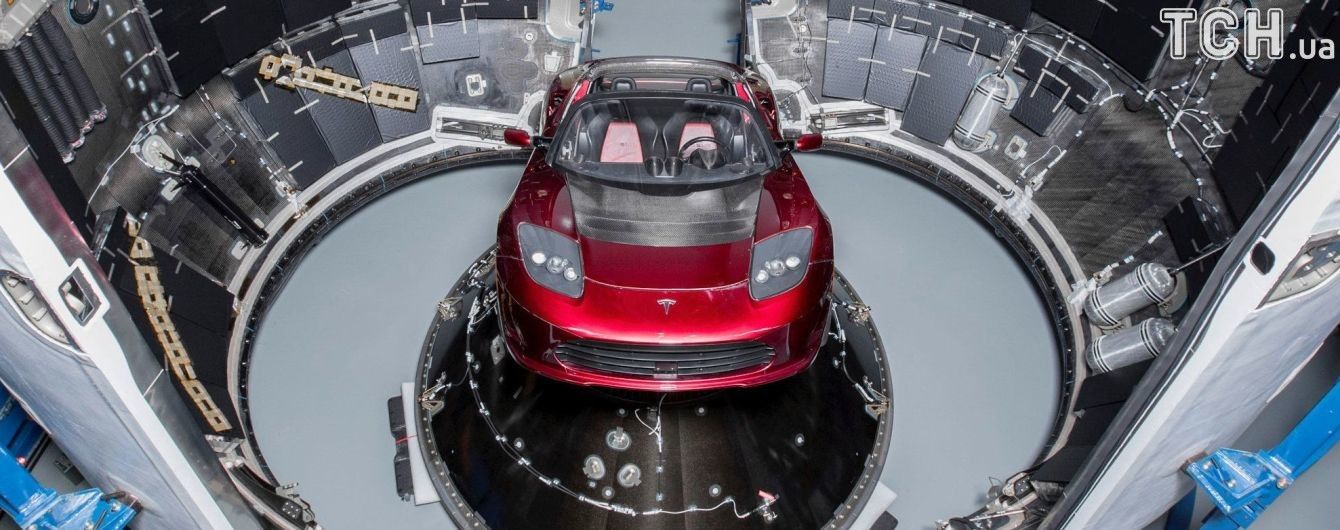 Запущену до космосу Tesla внесли до списку супутників