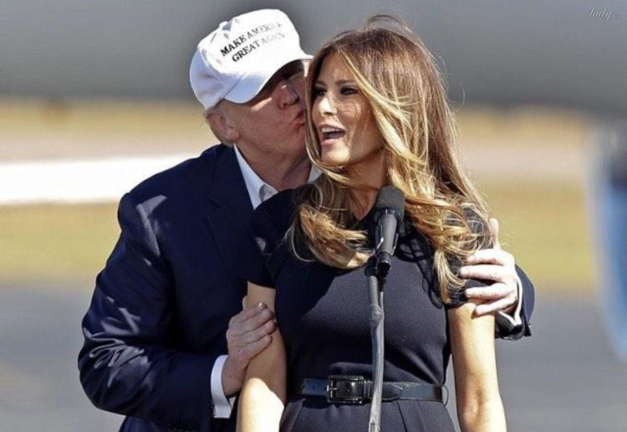 Мелания и Дональд Трамп
