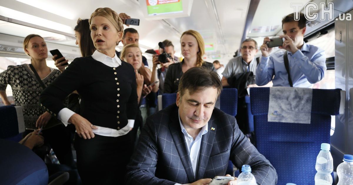 Саакашвили пересек украинскую границу