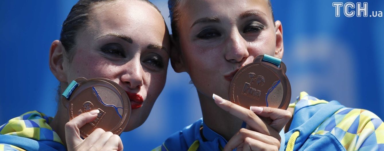 Украинские "русалочки" выиграли четвертую медаль на чемпионате мира