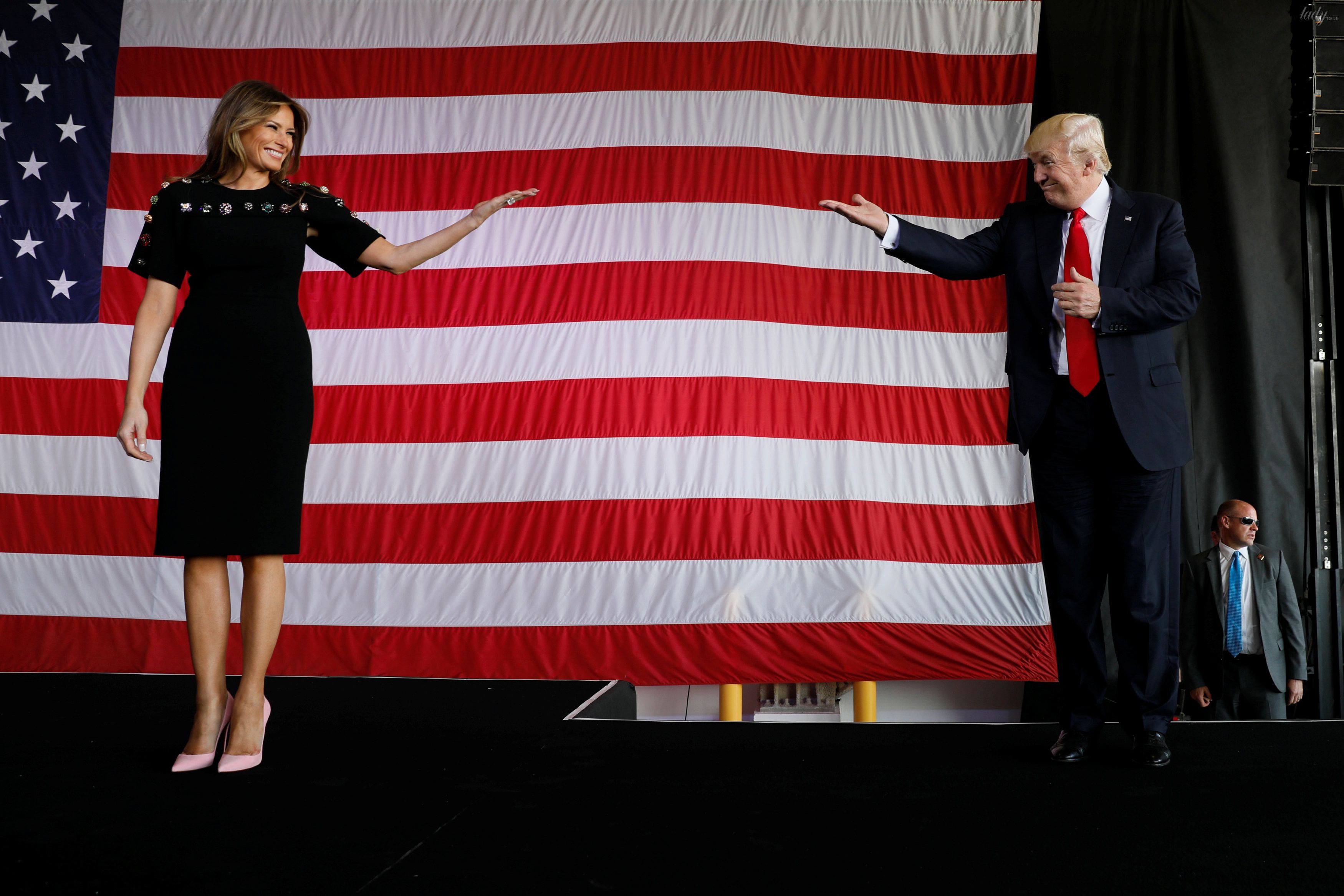 Мелания и Дональд Трамп_7