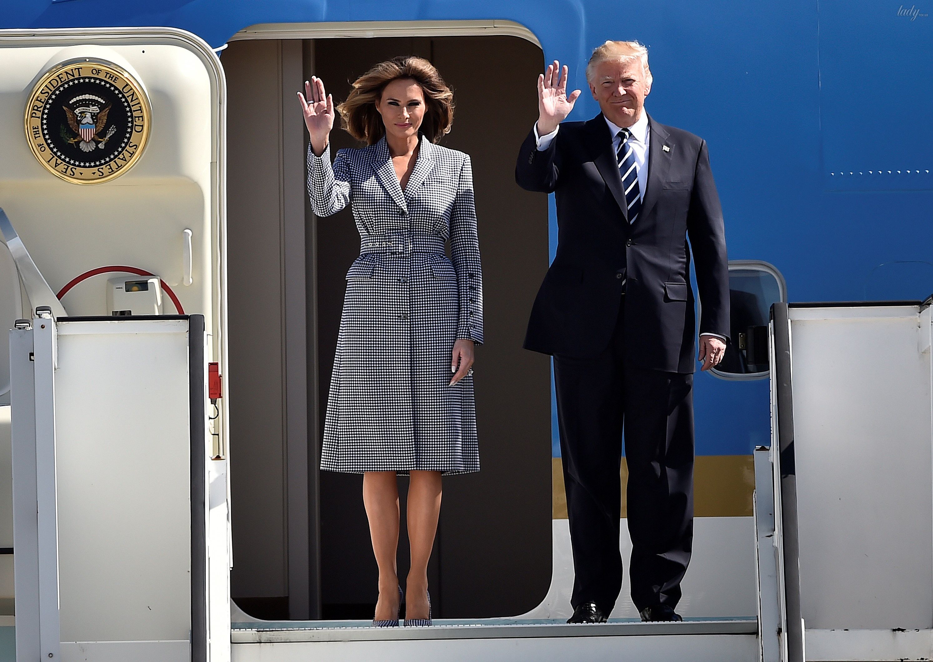 Мелания и Дональд Трамп_1