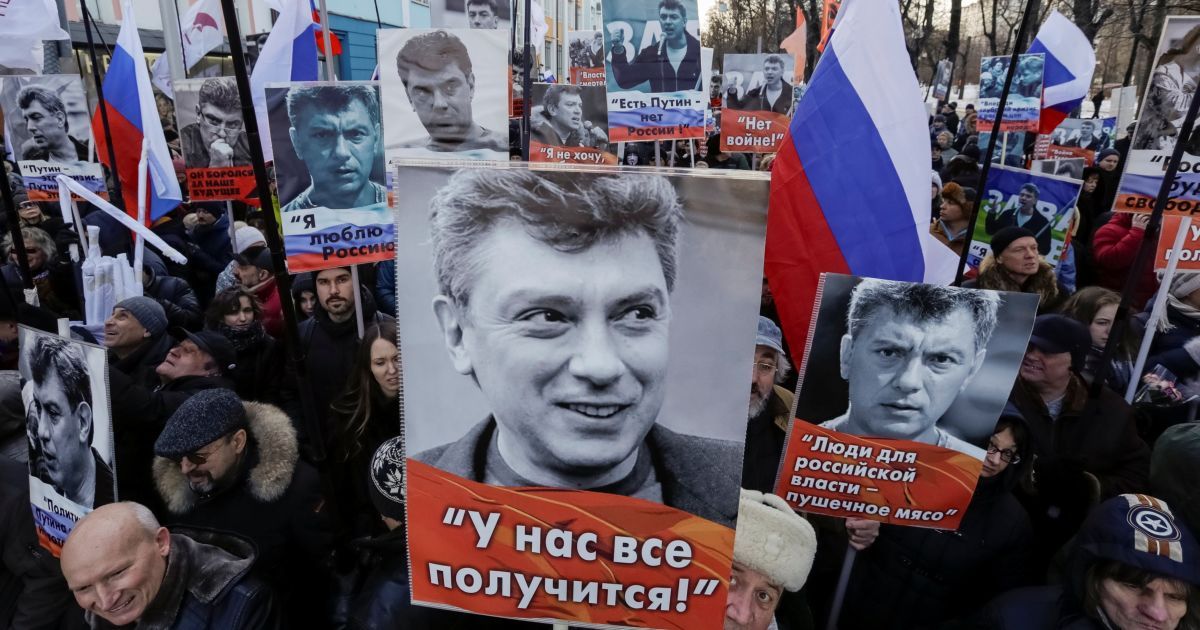 Міг бути справжнім конкурентом Путіна на виборах: у Росії вшанували пам’ять Нємцова