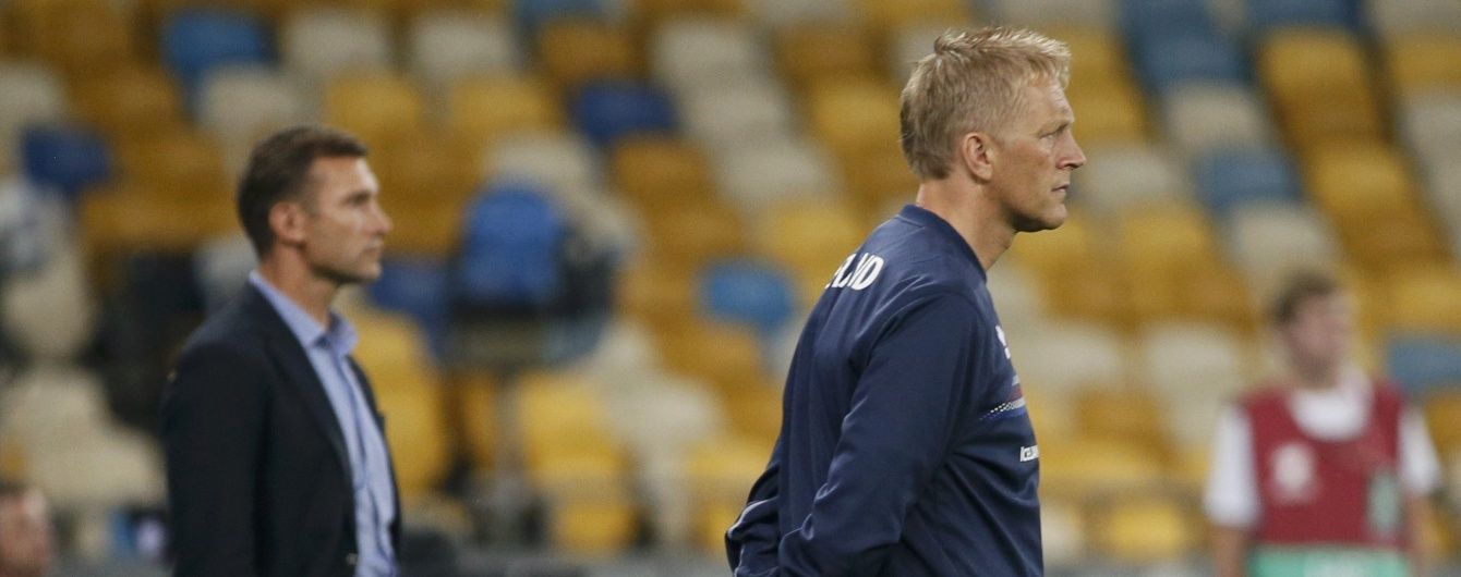 Тренер збірної Ісландії залишився задоволений нічиєю у матчі з Україною