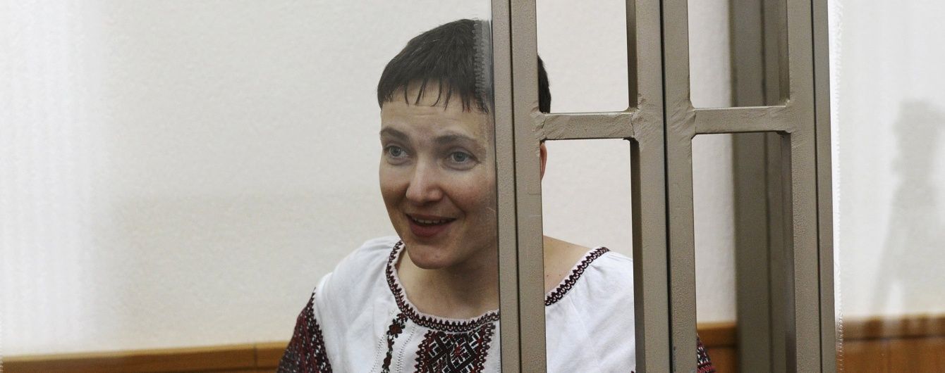 Росія дозволила українським лікарям оглянути Надію Савченко