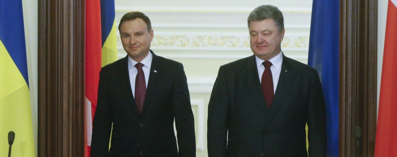 Порошенко і Дуда скоординували дії перед самітом НАТО і домовилися про зустріч