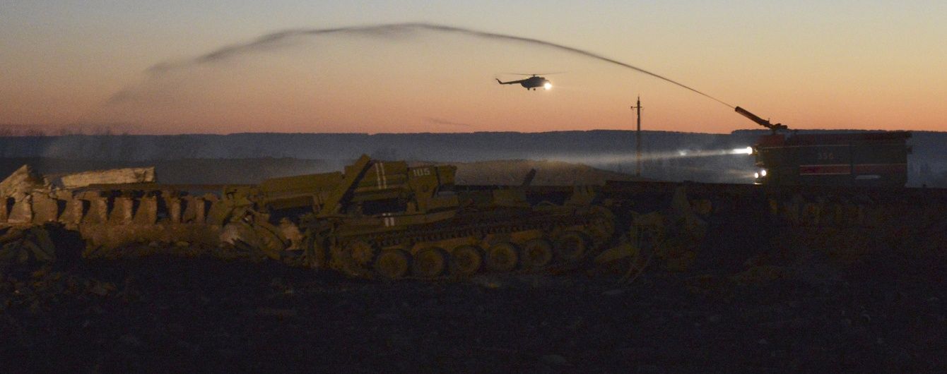 Ув'язнений майор ЗСУ твердить, що склад боєприпасів у Сватовому підпалили з повітря