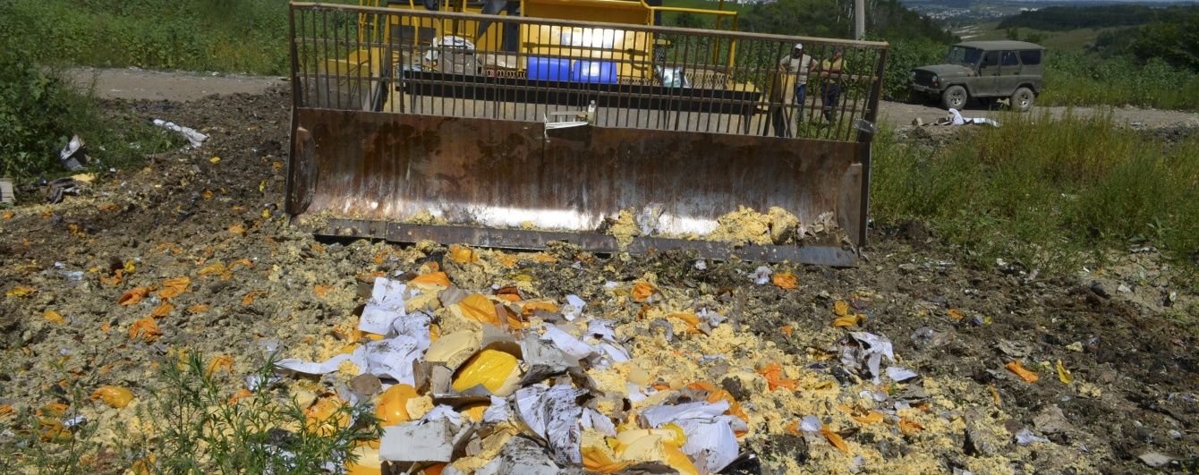 У Росії знищили понад 5,5 тисяч тонн харчів
