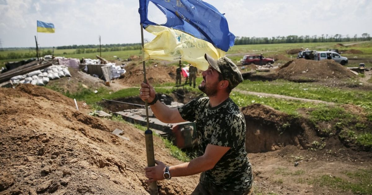 На ключевых узлах украинской обороны установилось затишье. Карта АТО