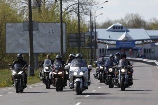 Российские байкеры совершили мотопробег в оккупированный Луганск