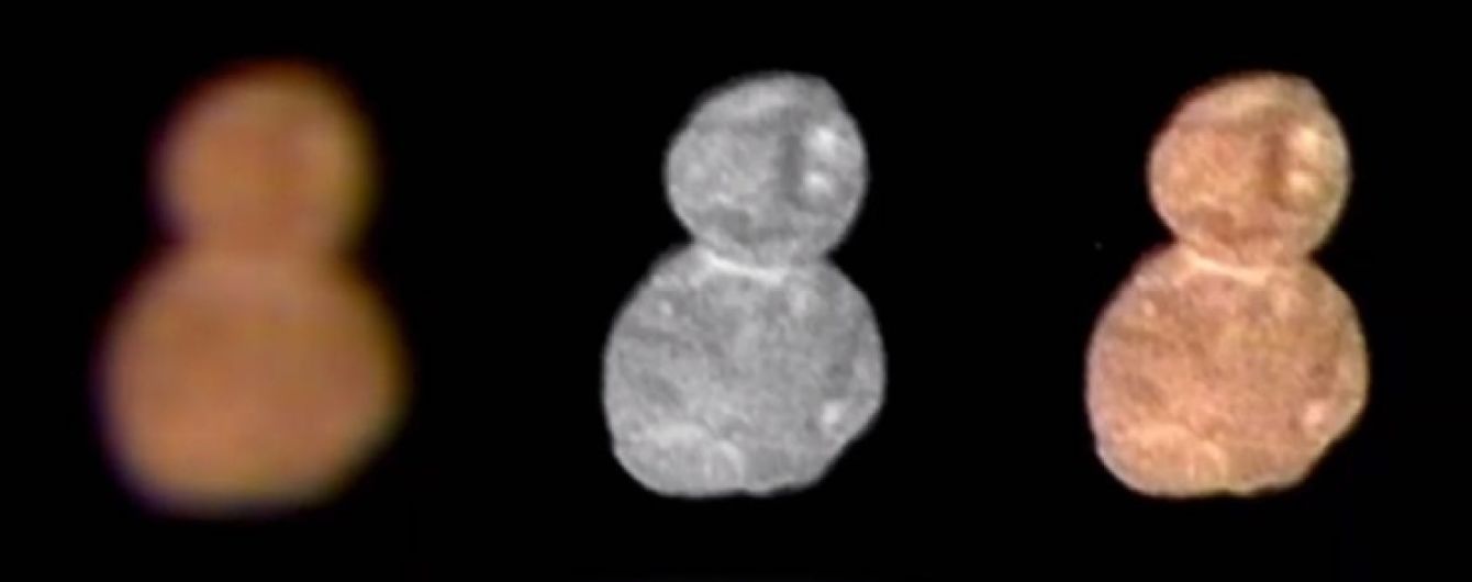 Астероїд-"сніговик": New Horizons надіслав фото найвіддаленішого об’єкта Сонячної системи