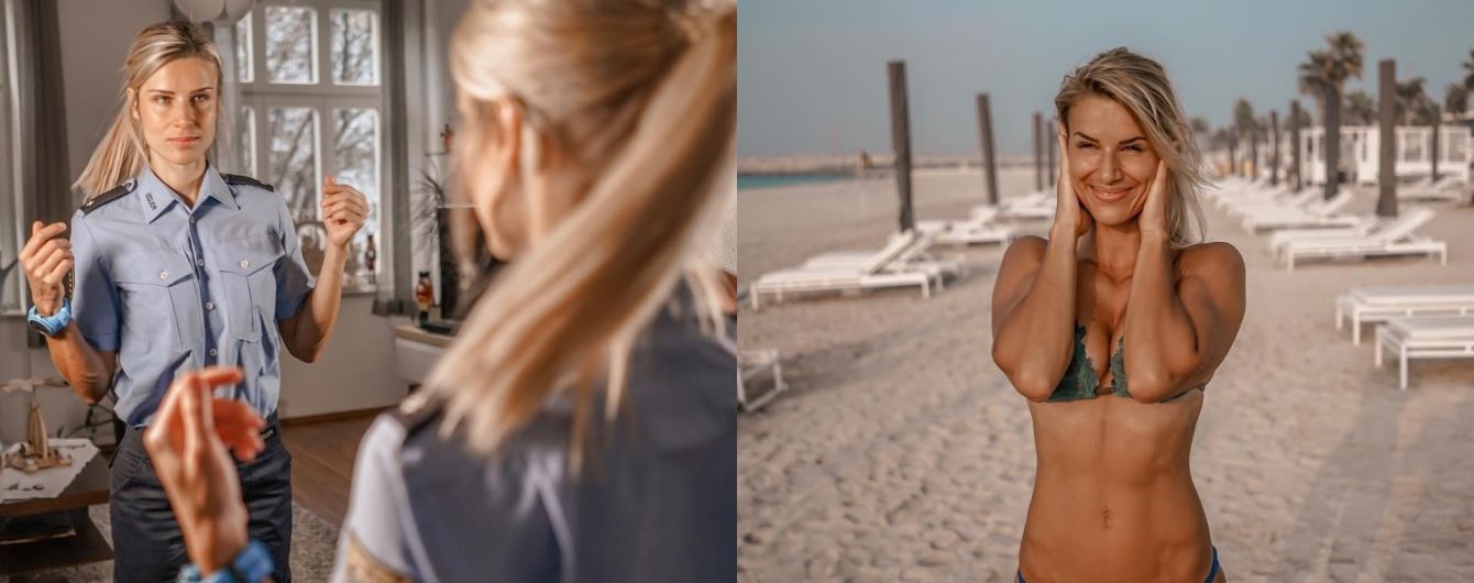 Коп vs. модель. Що постить найкрасивіша поліцейська Німеччини у Instagram