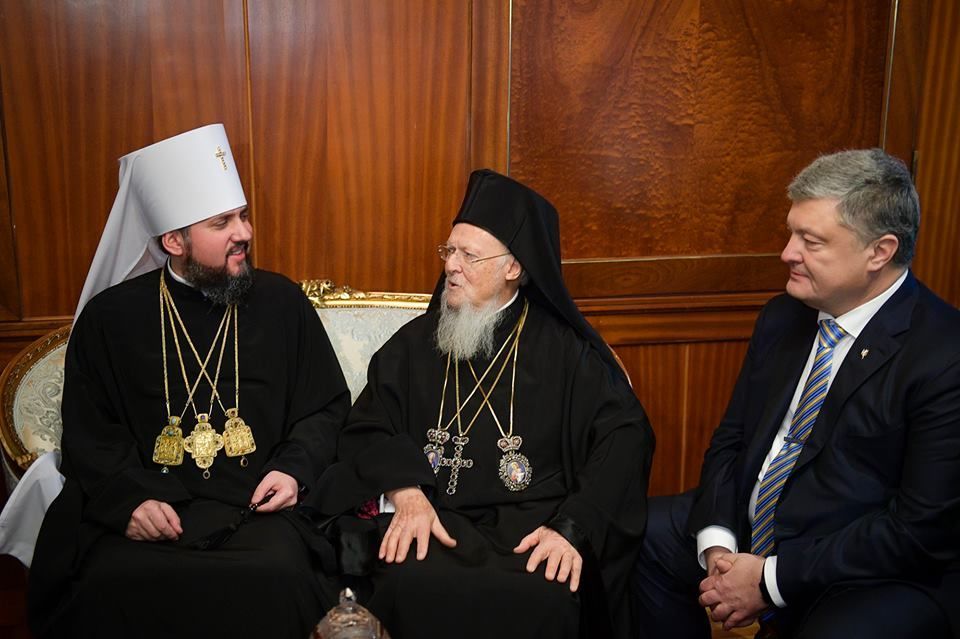 Томос, Верфоломій, Епіфаній, Порошенко_2