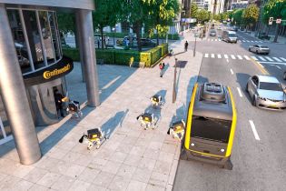 Доставка будущего: Continental посадило в беспилотники собак-роботов