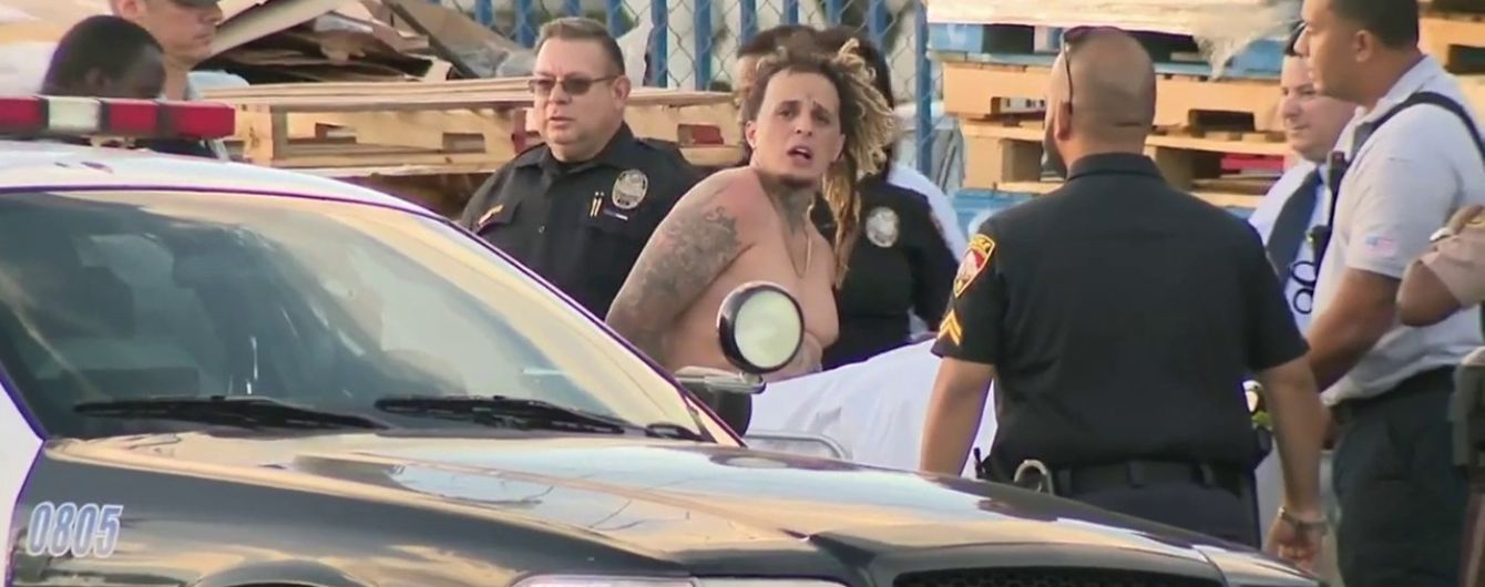 Как в GTA. В США с вертолета снимали отчаянный побег водителя пикапа