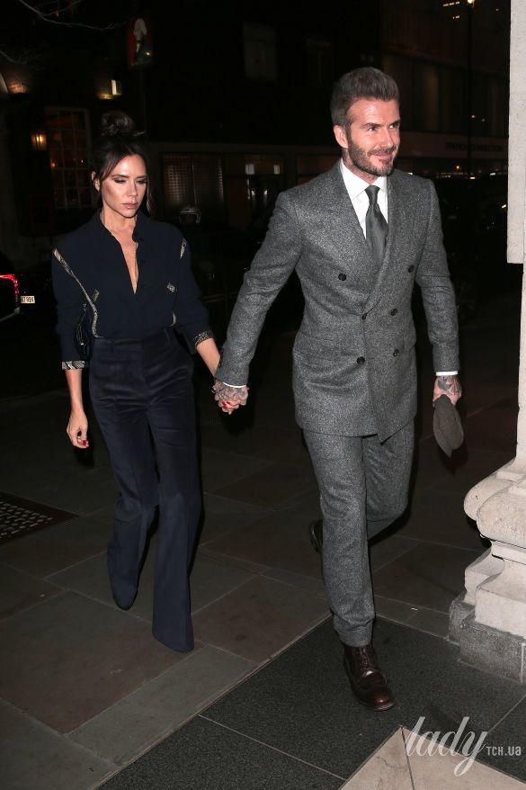   Victoria and David Beckham 