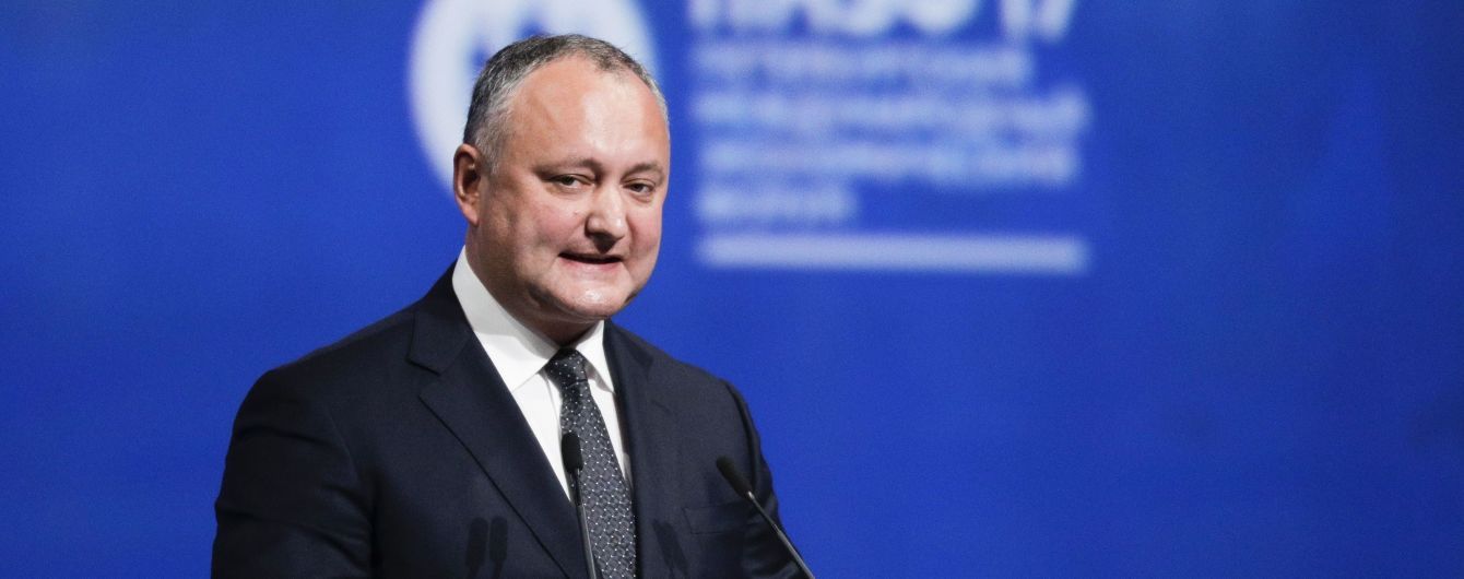 Шкодять молдовському експорту: президент Молдови поскаржився Росії на їхні санкції проти України