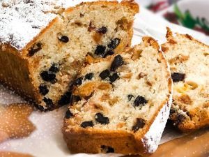 Быстрый рождественский кекс с мандаринами