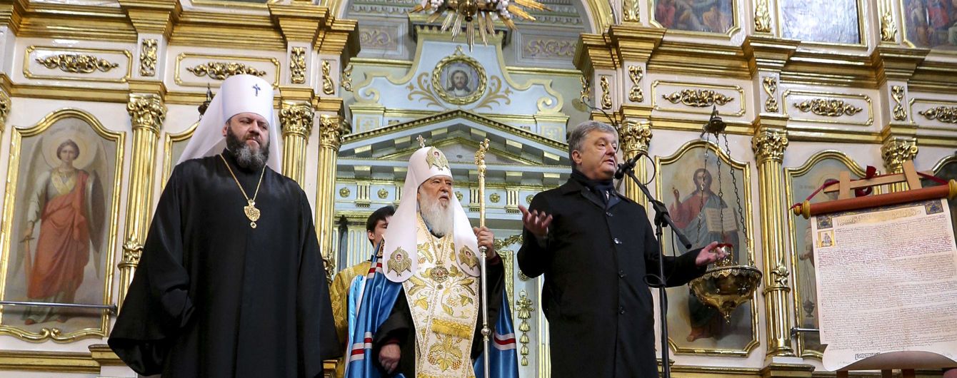 "Не слухайте ваших інструкцій з Москви". Порошенко відреагував на закиди про несамостійність ПЦУ