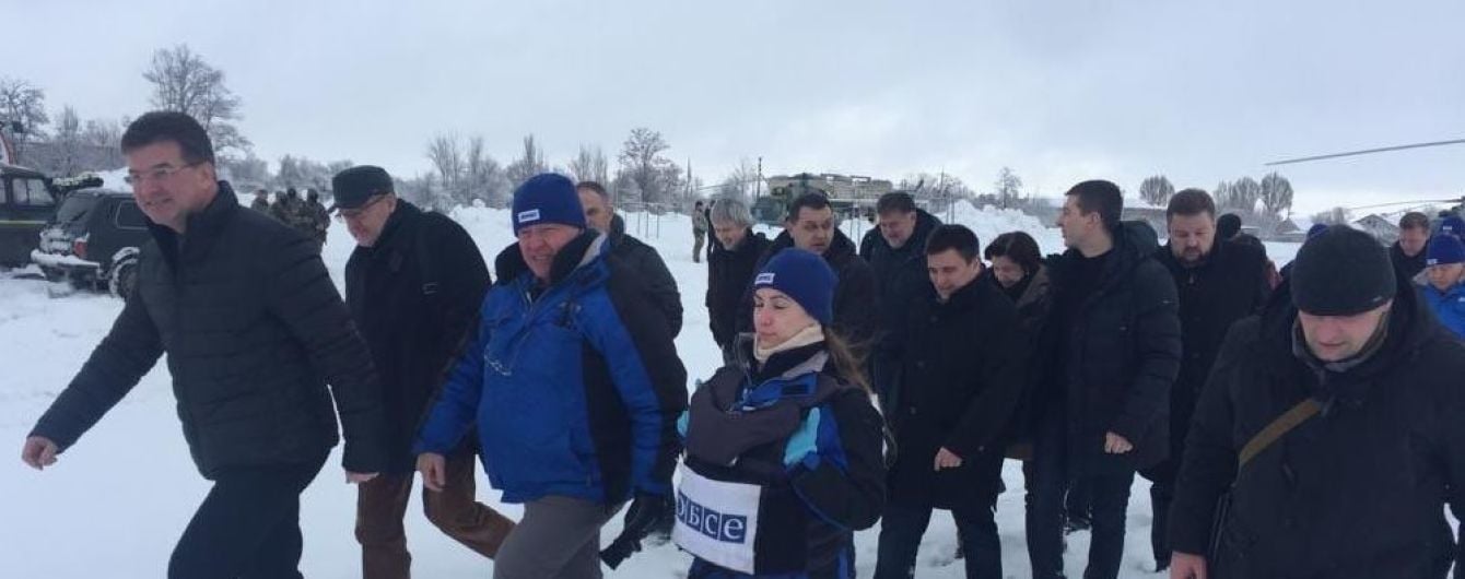 Руководитель ОБСЕ приехал с Климкиным на Донбасс