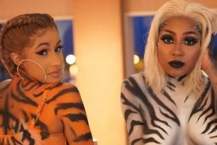 Десятки полуобнаженных девушек затверковали в новом откровенном клипе Cardi B