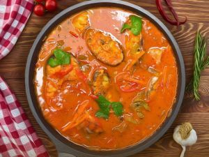 Вкуснейшая рыба в томатном соусе