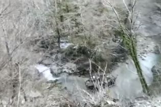 В Абхазії російський БТР впав в ущелину, троє військових загинули