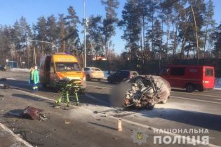 Ужасное столкновение "Таврии" и Volkswagen под Киевом. Выяснилась причина аварии