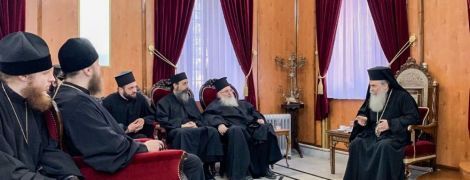 Патріарх Єрусалимський зустрівся з представниками УПЦ МП наступного дня після скасованої зустрічі з Порошенком