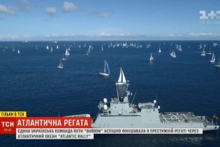 Украинские яхтсмены переплыли Атлантику, невзирая на опасности и 4-метровые волны