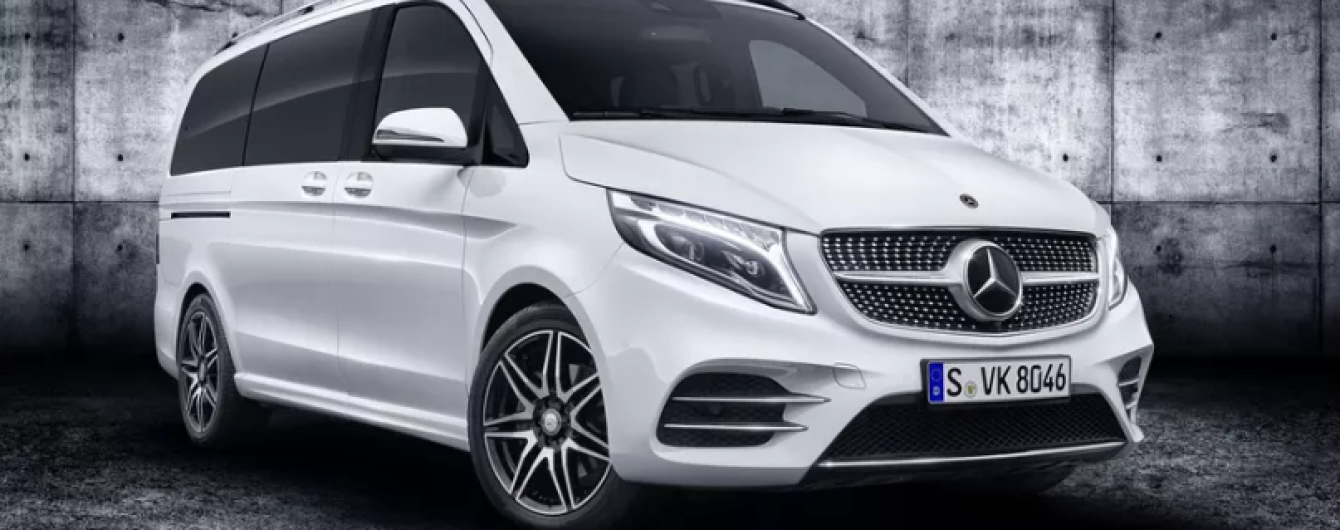 Mercedes представит электрический фургон Concept EQV