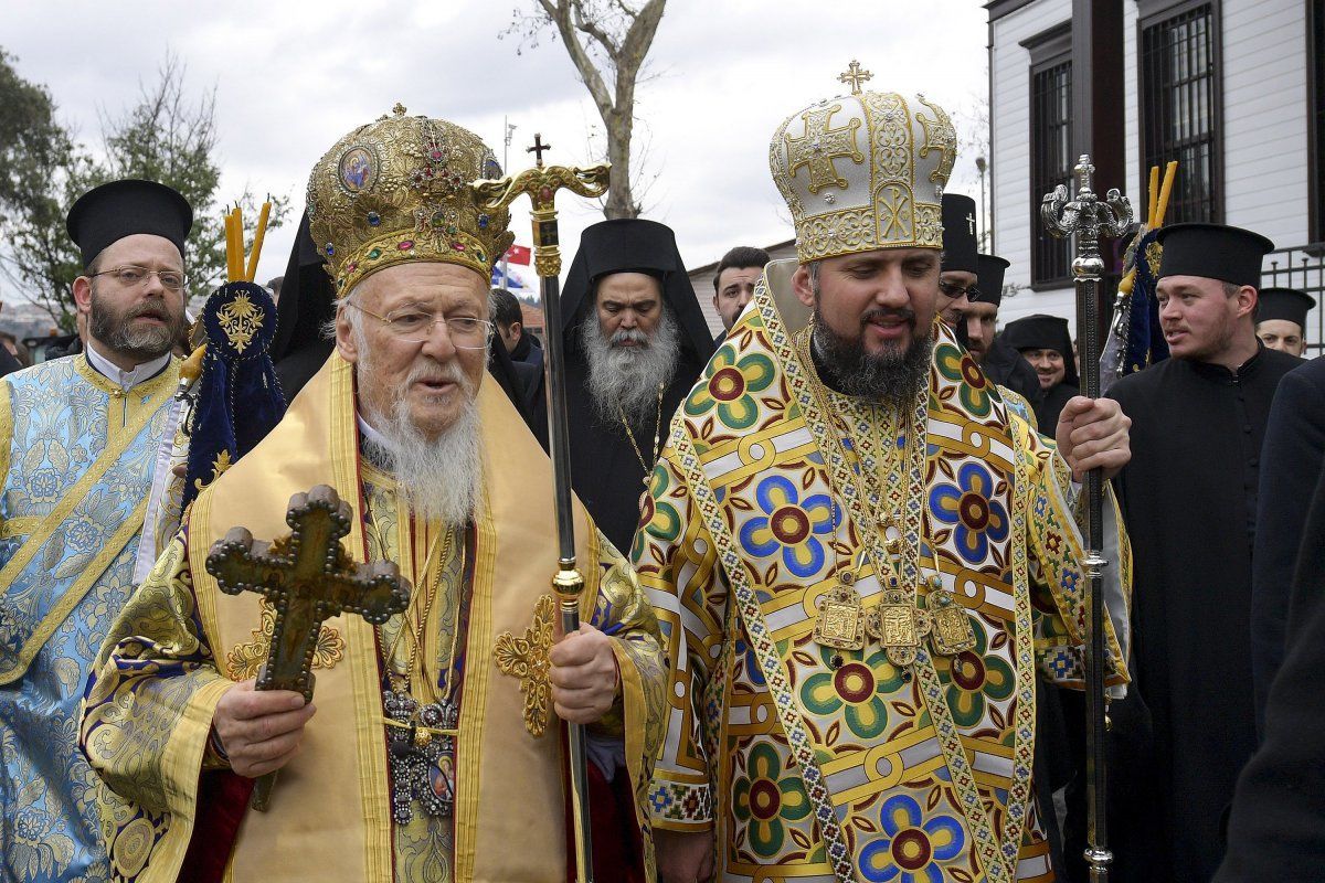 Епіфаній, Варфоломій, Томос, Порошенко_1
