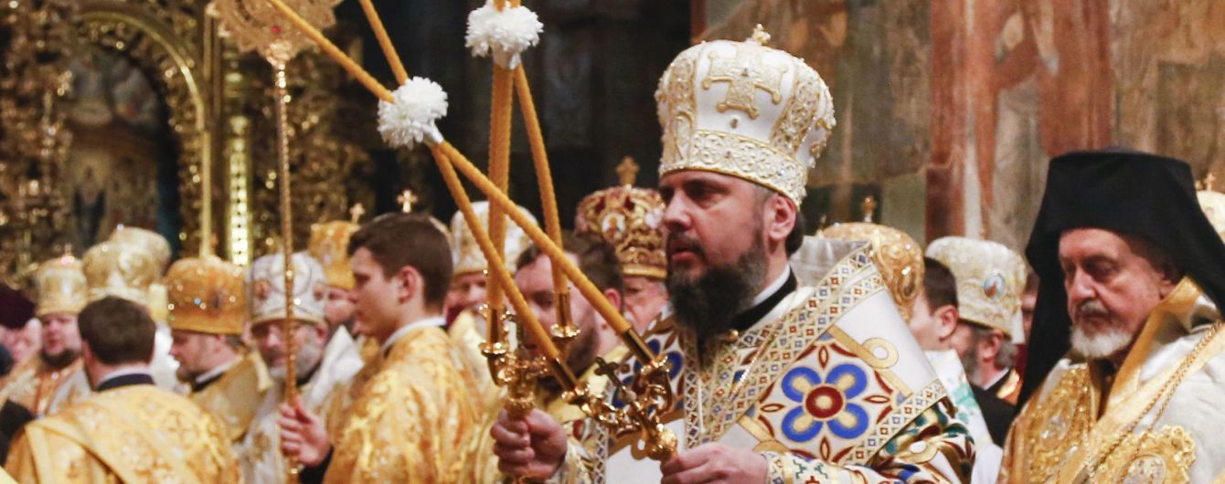Епифаний взошел на престол предстоятеля Православной церкви Украины