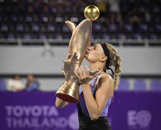 Ястремська побила рекорд Світоліної після завоювання трофею в Таїланді